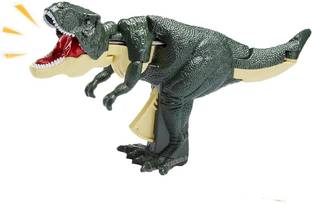 KOBBET Trigger Dinosaur Flexible Toy with Sound & Light Dinosaur Toys & Game for Kids