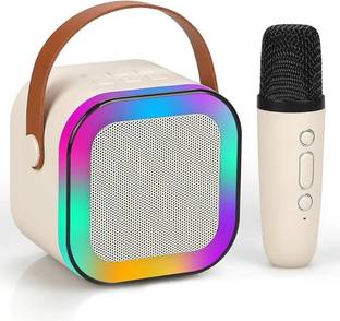 Wembley Karaoke Machine for Kid Mini Portable Bluetooth Speaker with Wireless Microphone