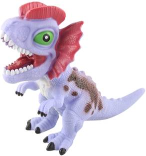 ROSEFAIR Dinosaur Action Figures Soft Press To Sound Realistic Animal Model Toys