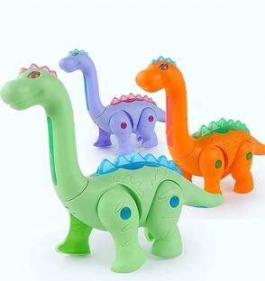 SOPALI Musical Dinosaur disco light toy for kids walking toy