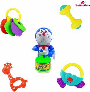 PRIMEFAIR Baby Rattle for New Born Babies, Baby Rattle Toys for for Kids, Boys, Girls