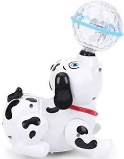PRIMEFAIR Dancing Dog Toy with Music Flashing Lights(Multi Color) Musical Toys