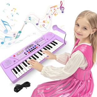 SNM97 37 Key Piano Keyboard Toy with Recording and Mic for Boys Girls SPP34