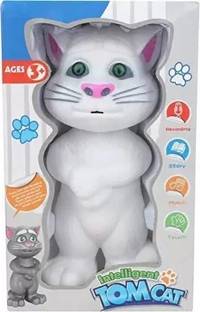 migwow Talking Tom Cat Toy Robot Cat for Kids Speaking Repeats What You Say - Best Gift
