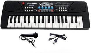 Freshh Club 37 Keys Big Fun Musical Electronic Keyboard Piano Organ with Microphone