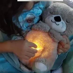 VRION Musical Baby Toy Sound Machine Soft Toy Stuffed Animal Breathing Motion
