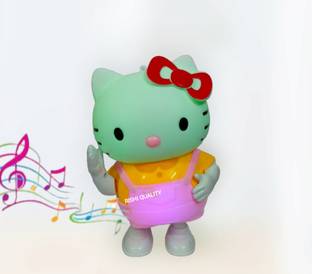 RISHI QUALITY Dancing Hello Kitty Toy With Music And Lights.