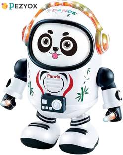 PEZYOX Space Panda Dancing Robot Mini Panda Toy