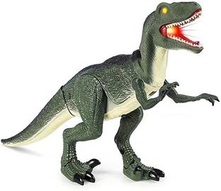 KHYALI Realistic Dinosaur Toy with Biting Roaring Function-Sound Effect & Lighting |507