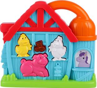 SIMBA ABC Sound Farm Colorful Musical Animals Learning Toy