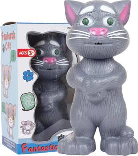 KOBBET Talking Tom Cat Toy for Kids Speaking Repeats What You Say - Best Gift set toys