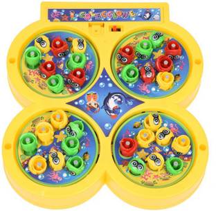 SHOPEE Fish Catching Game With Rotating Board