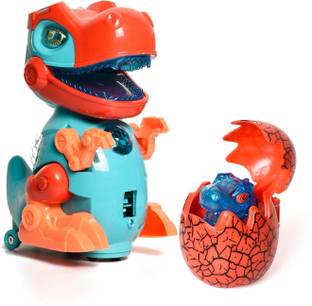Braintastic Dinosaur Musical Toy with Flashing Lights & Sounds Learning Toys for Kids