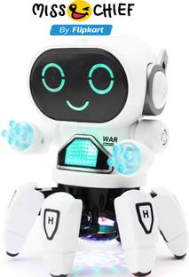 BMT Bot Robot Octopus Style, Colorful Lights, Music-All Direction Movement Toy227