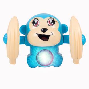 Lacasada Voice Control Monkey Toy with Musical, Dancing, Spinning,Rolling and Sensor