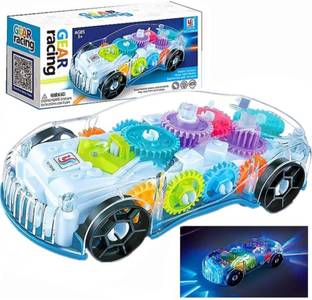 M-Alive 360 Degree Bump Concept Racing Car Flashing Led Lights & Music for Kids
