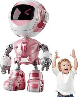 calyxia Alloy Robot Ornaments Perfect Interactive Companion at Home Or Work Space