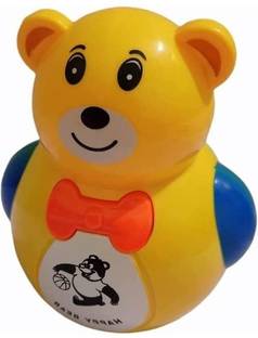 Toyporium Battery Operated Push & Shake Cute Tumbler Roly Poly Toy with Music for Kids|54