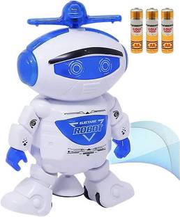 SMCD New Dancing Robot for Kids, Battery Operated,360 Degree Rotation (Dance Robot)