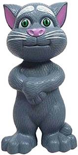 AS TRADERS Intelligent Touching Tom Cat with Wonderful Voice, Multicolor