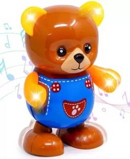 hda group Dancing Teddy Bear Dancing Monkey Light Music Bear Musical Toys