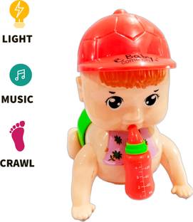 D Plus Crawling Toy for Kids 3D Lights & Musical Crawling Toy for Babies