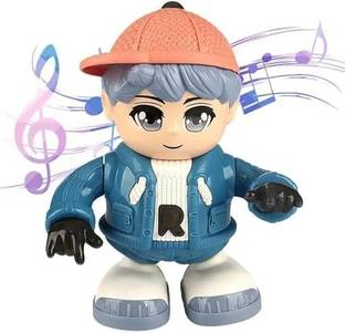 kiroq Dancing DJ Boy Toy for Kids with Flashing Lights