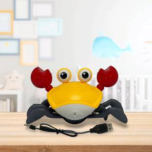 BIGMET 0006 Crawling Crab Toy with Light n Music
