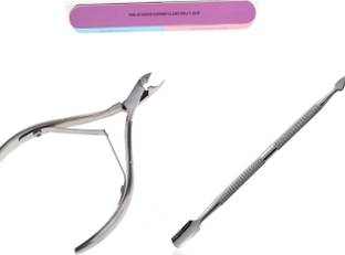 Niczico Cuticle cutter and pusher and 1pcs 7 side buffer