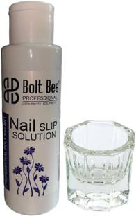 BOLT BEE Professional Poly gel Slip Solution For Extension Gel, Nail Tips Solution