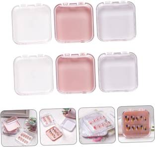 RUBY FACE 6 Pieces Press on Nail Storage Boxes Nail Packaging Box