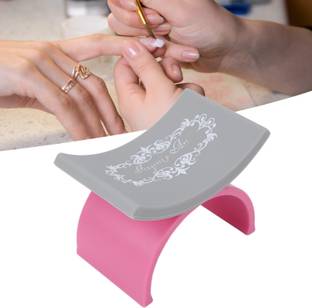 URBAN BOX U Shaped Nail Pillow Holder Manicure Hand Rest Soft Silicone Nail Arm Rest Stand