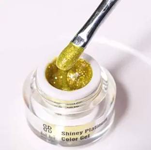 BOLT BEE Shiney Platinum Gel Nail Polish Color Gold[3]