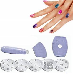 LUZYS Nail Art Stamping Kit & Nail Decoration Printer Manicure Kit