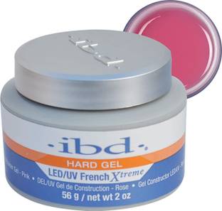 Cosluxe IBD HARD GEL,LED/UV BUILDER GEL-PINK Builder Gel and Strengthener Gel for Hard,