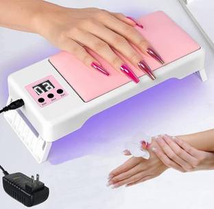 Bluedeal Hand Pillow Nail Lamp,72W UV Light for Nails,Dryer Gel Nail Polish Curing LED