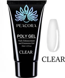 PEACORA Professional PolyGel nail extension Fast Build Nail Enhancement & Extension Gel