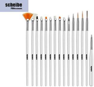Scheibe 15 pcs Nail Art Brush