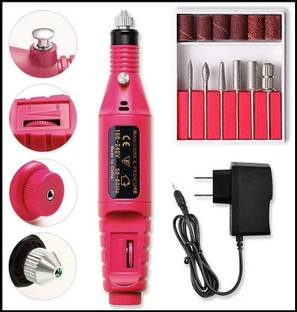 SKINPLUS Electric Nail Drill Manicure And Pedicure Care Set, Mini Nail Kit System