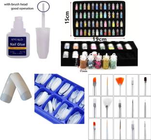 URBANMAC Basic Nail Art combo kit (Refere Images for Product combo) )