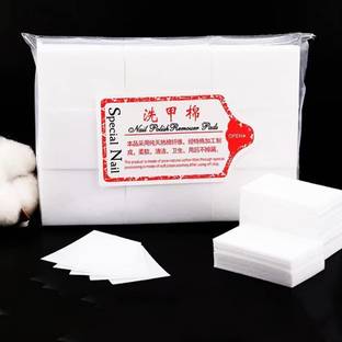 EZELFLOW BEAUTY Nail Cotton Pads 1000 Pcs Nail WipesNail Art Gel Polish Remover Cotton Pads