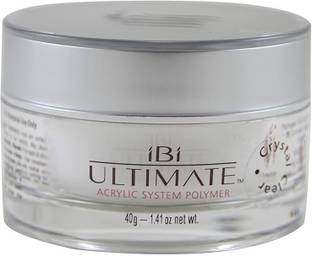 IBI Ultimate French Crystal Clear Acrylic Powder for Nail Art (40gm)