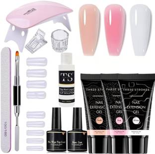 VENALISA Poly Nail Gel Extension Kit for Builder Gel UV Nail Art Kit Nail Extension Set