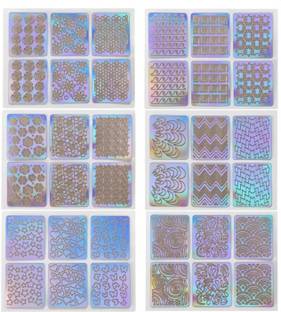 Jollity 144 Pc Nail Art Self 3D Stickers Decoration Manicure Tool - Random Designs (NA)