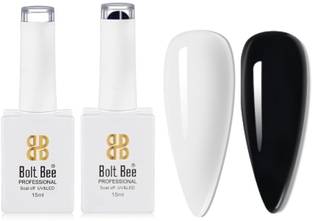 BOLT BEE Gel Nail Polish Kit, 2 Pcs