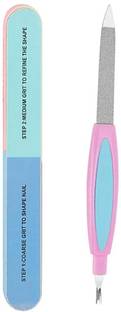 Scheibe 1 pcs Nail art buffer and 1 pc nail filer Combo