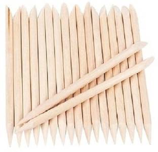 banira 24Pcs Nail Orange Sticks Multi-Functional Double Heads Cuticle Pusher WoodSticks