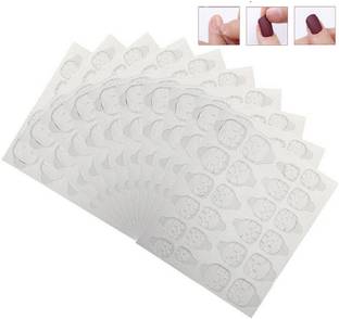 Charmy 10 SHEETS NAIL GLUE STICKERS DOUBLE SIDED ADHESIVE FOR FALSE ARTIFICIAL NAILS