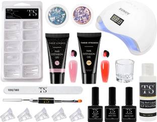 कोसेलिया Poly Nail Extension Gel Kit | Nail Art Tools | UV Nail Art Kit Extension Set