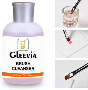 Gleevia Acrylic Nail Art Brush Cleanser Liquid for Nail Art & Paint Brush Cleaner 150ml